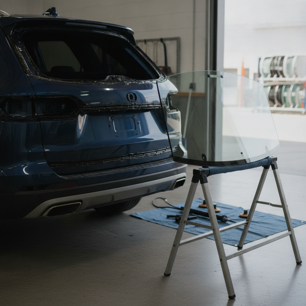 Rear Windshield Replacement-no people or no text